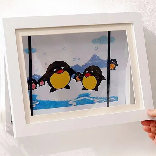 Çocuk Resim Sanat Çerçevesi, Mıknatıslı-Kapaklı, A4